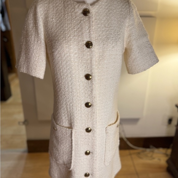 Sandro short tweed dress Size 34 - Picture 4 of 6